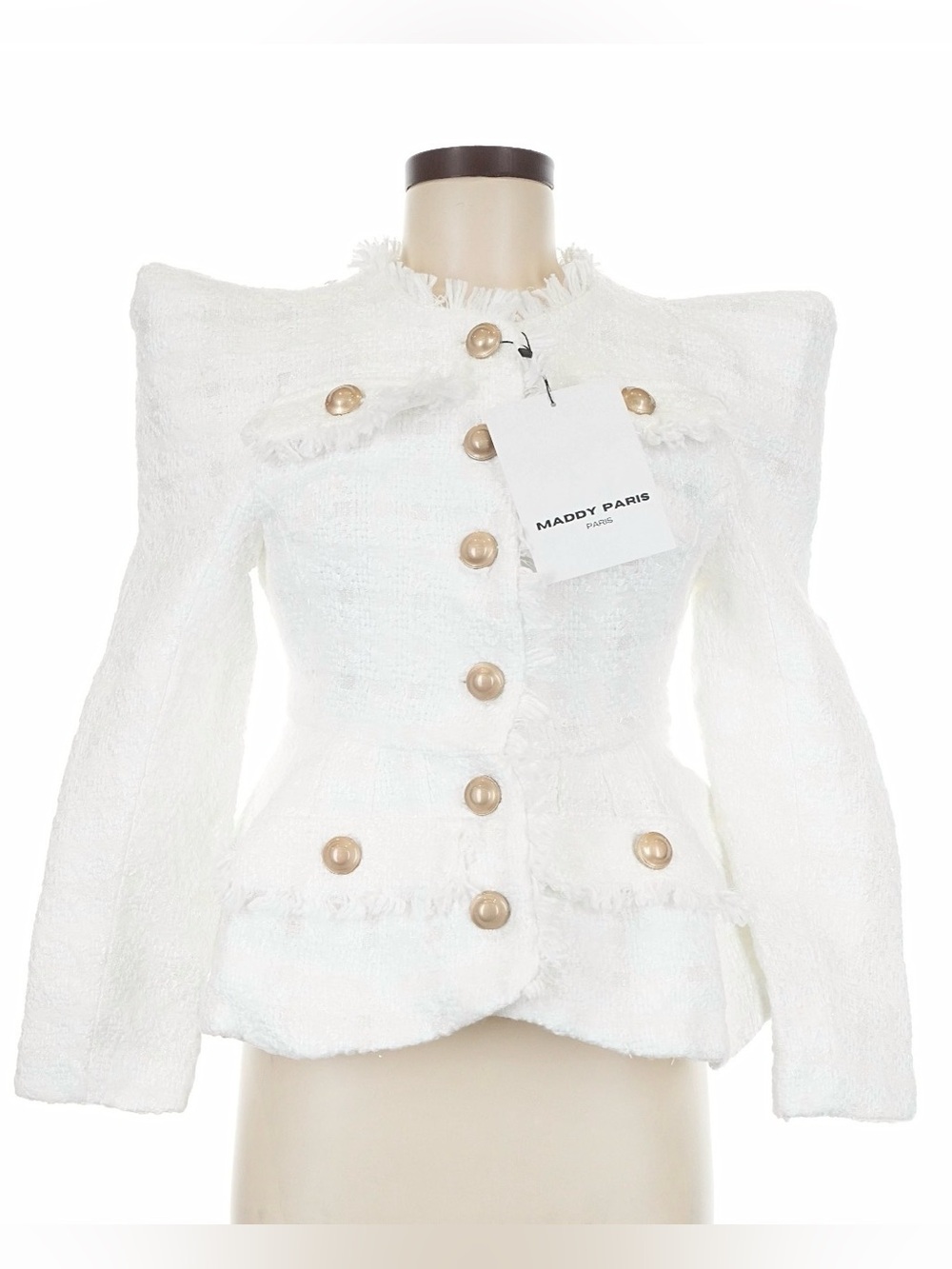 Sandro white jacket